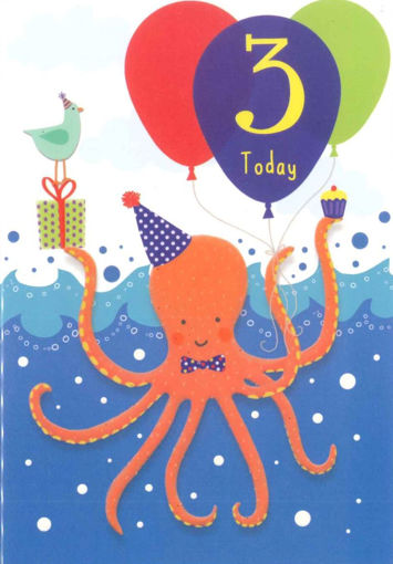 Picture of 3 TODAY BIRTHDAY CARD